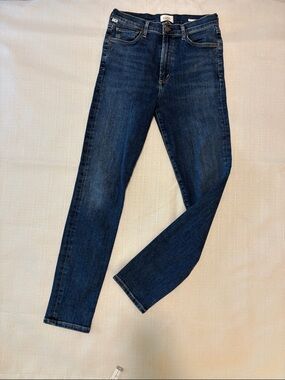 Citizens of Humanity Olivia Ultra Dark High-Rise Slim Ankle Jeans